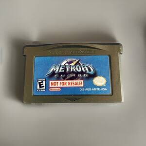 Metroid Fusion [Not For Resale] - Game Boy Advance (GBA) - Cartridge Only